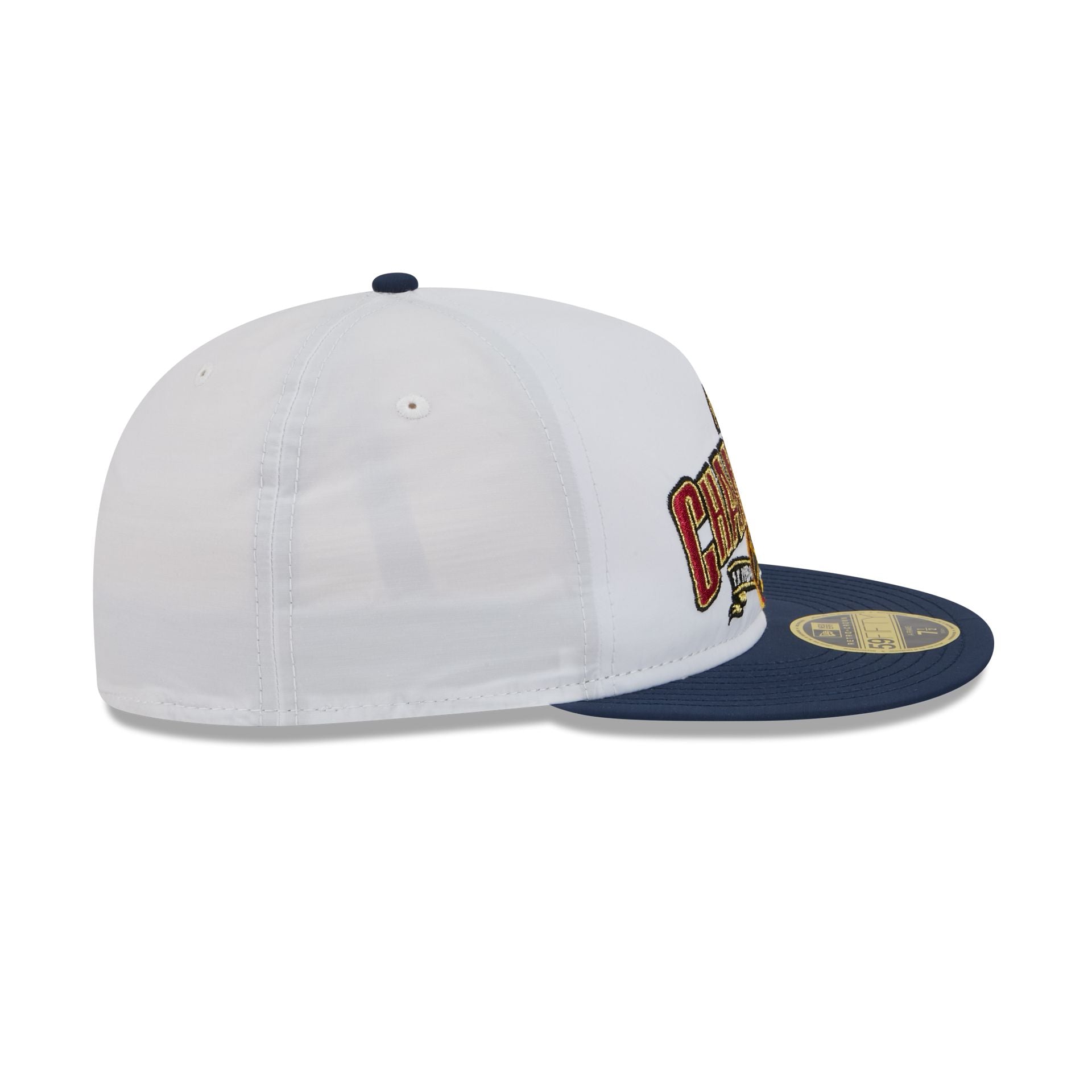 Denver Nuggets Champions White Retro Crown 59FIFTY Fitted Hat - Image 5