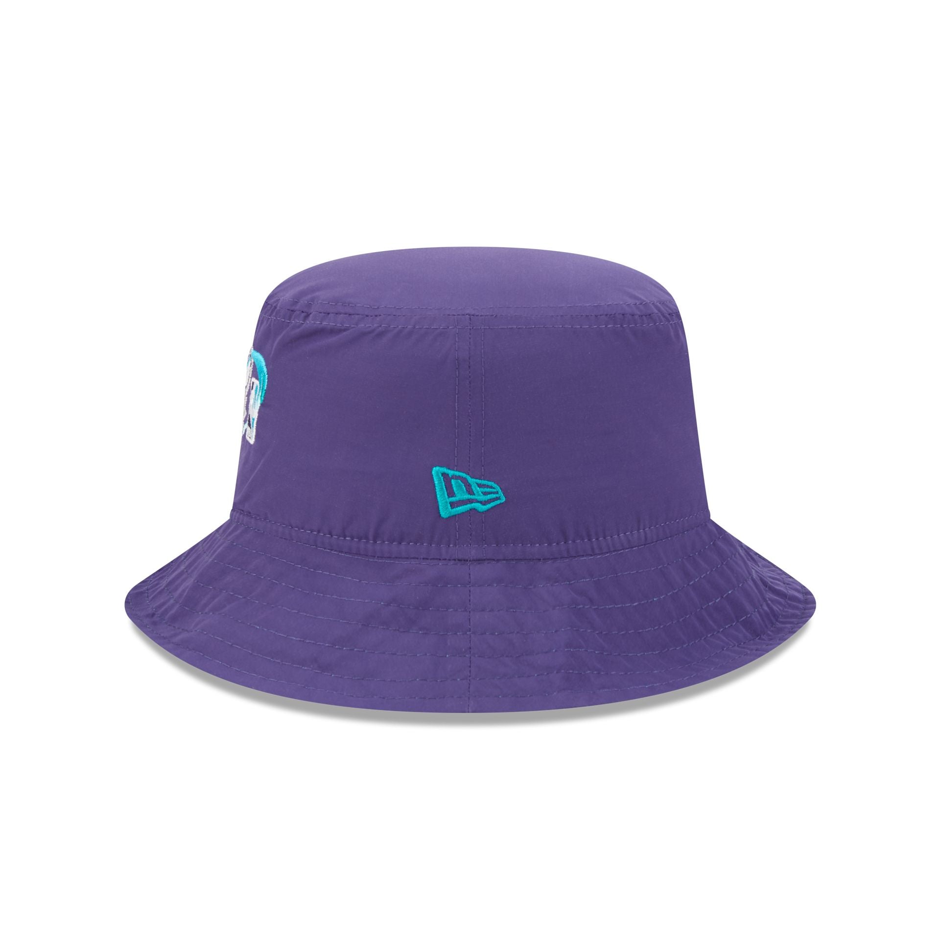 Charlotte Hornets Nylon Logo Bucket Hat - Image 4