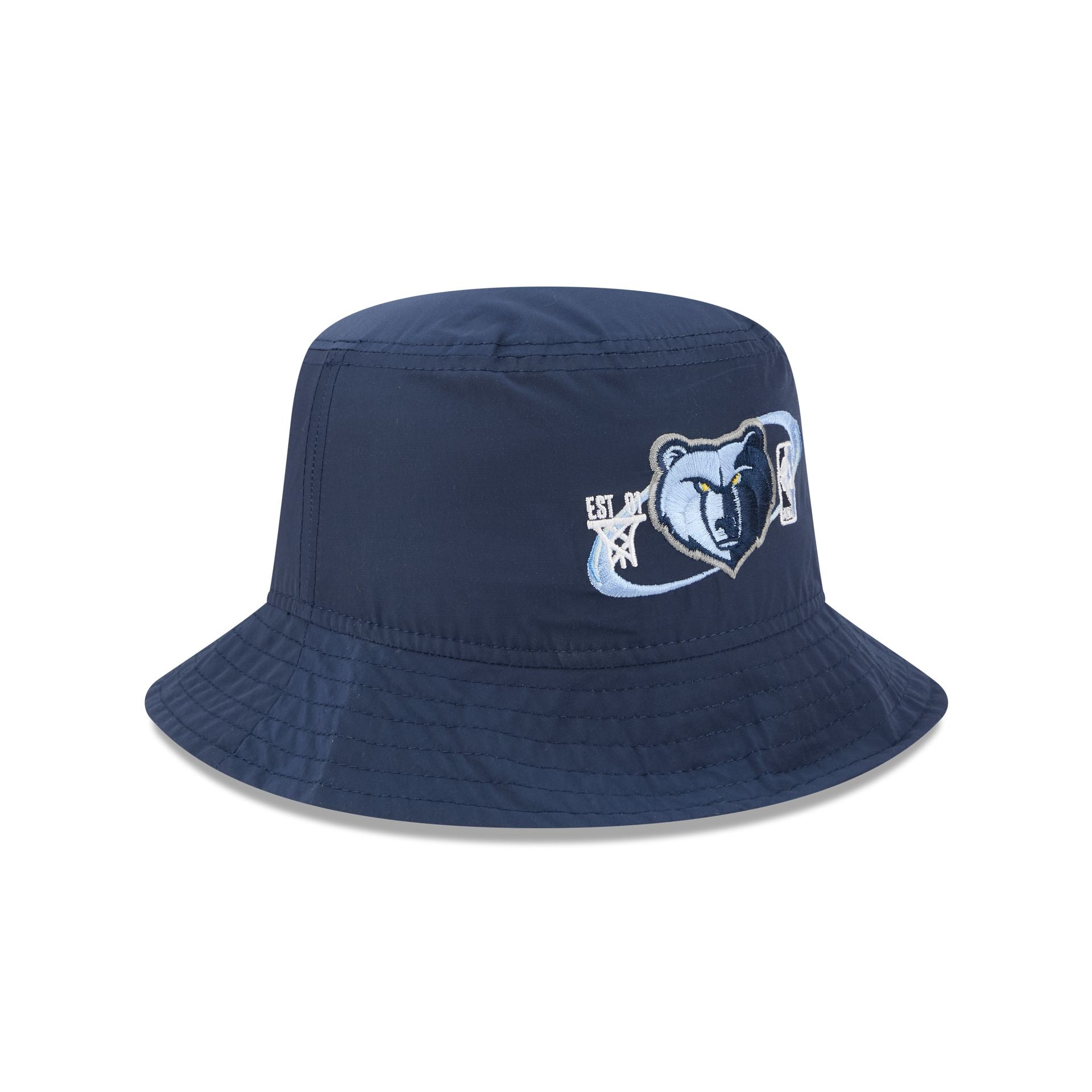 Memphis Grizzlies Nylon Logo Bucket Hat - Image 3