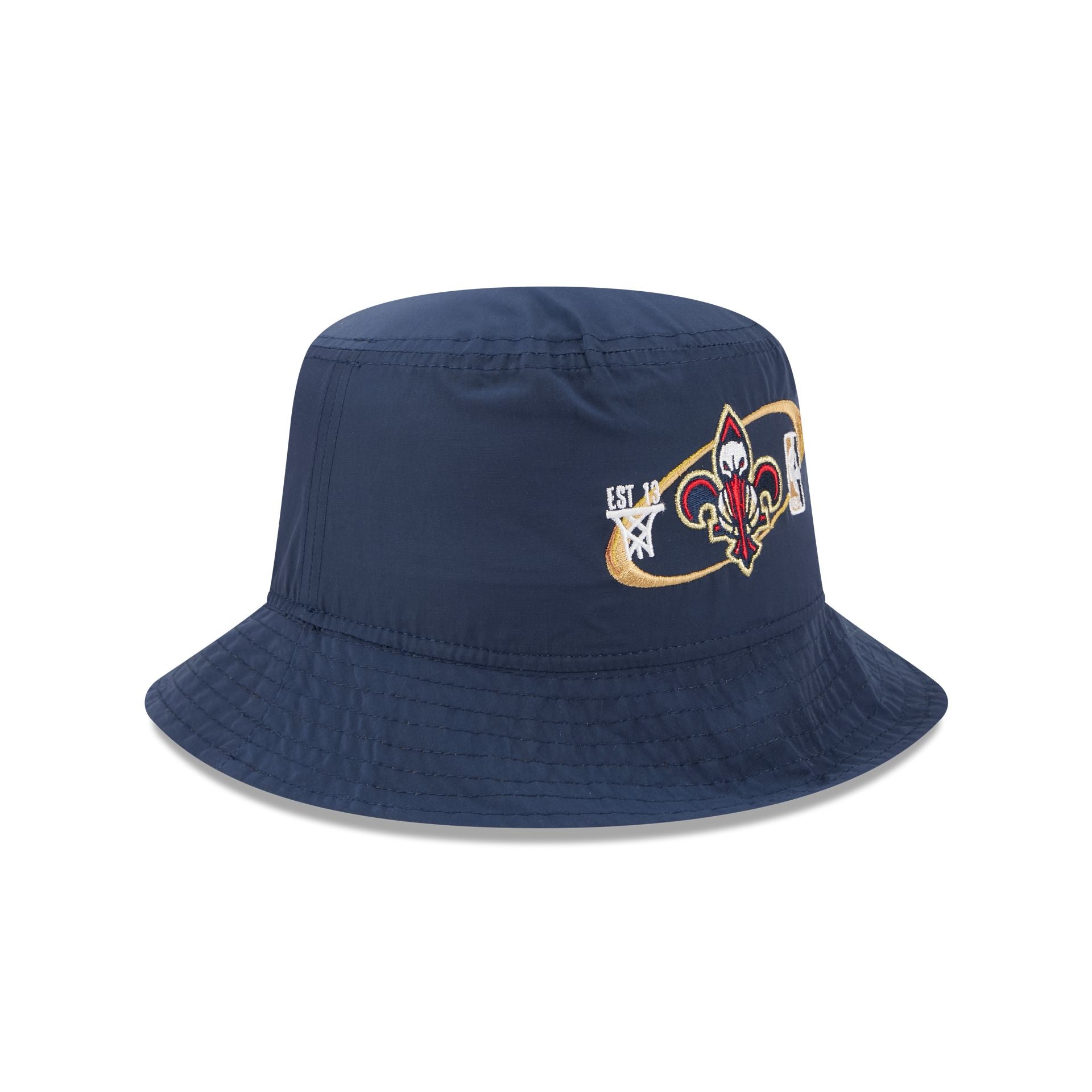 New Orleans Pelicans Nylon Logo Bucket Hat - Image 3