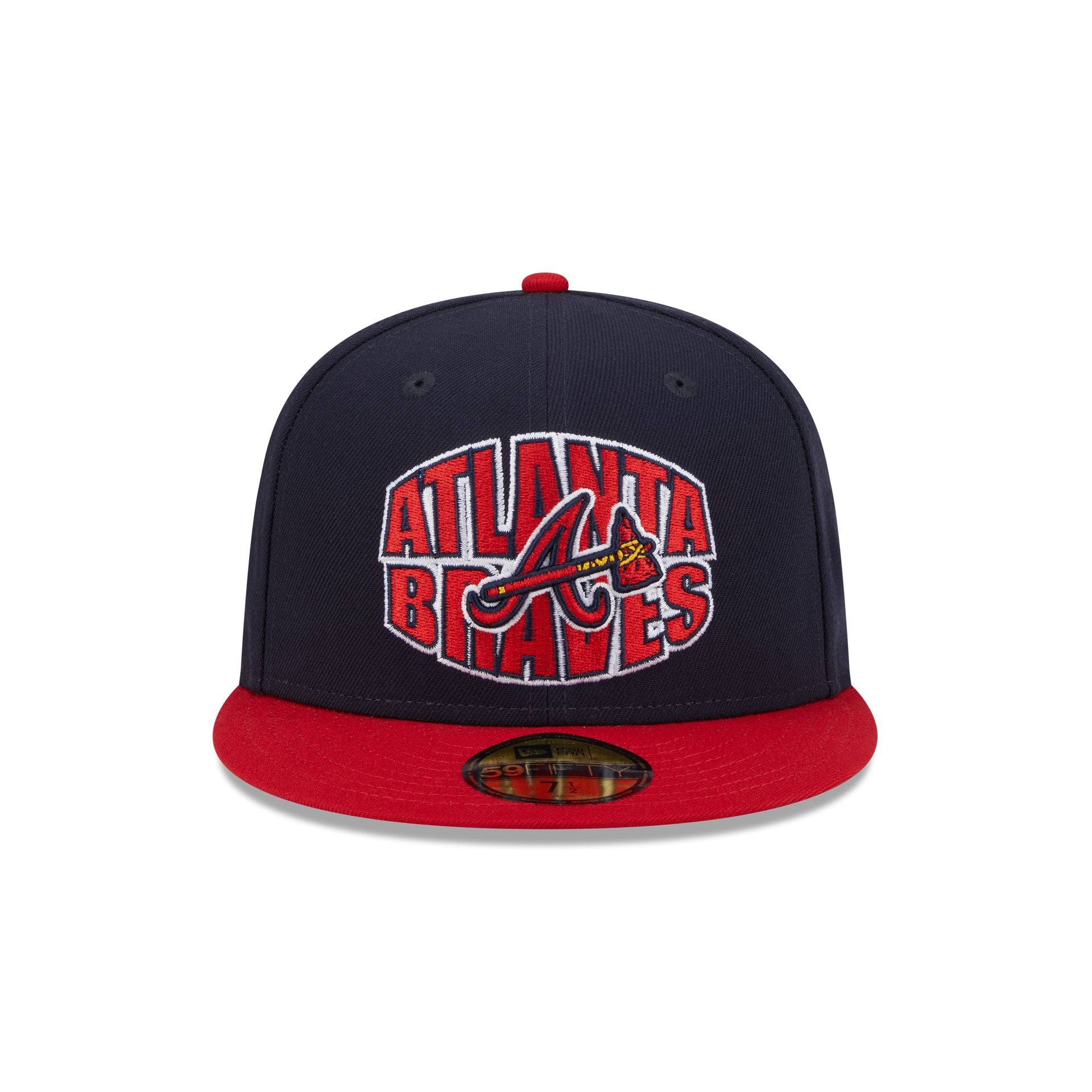 Atlanta Braves Classic Tones 59FIFTY Fitted Hat - Image 2