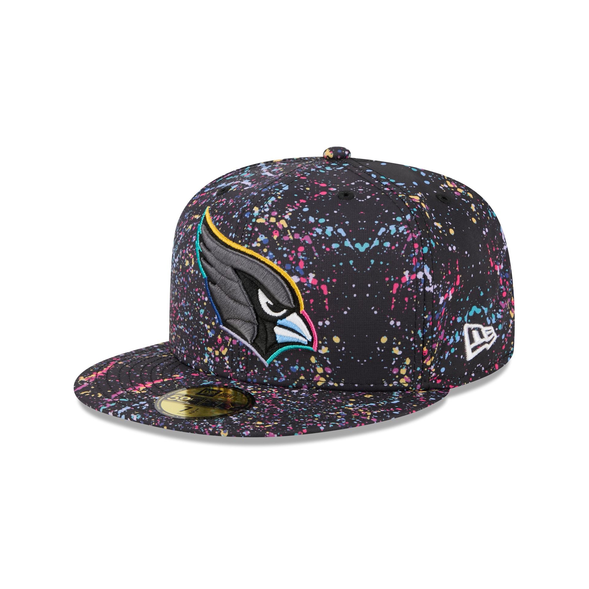Arizona Cardinals 2025 Crucial Catch 59FIFTY Fitted Hat - Image 3