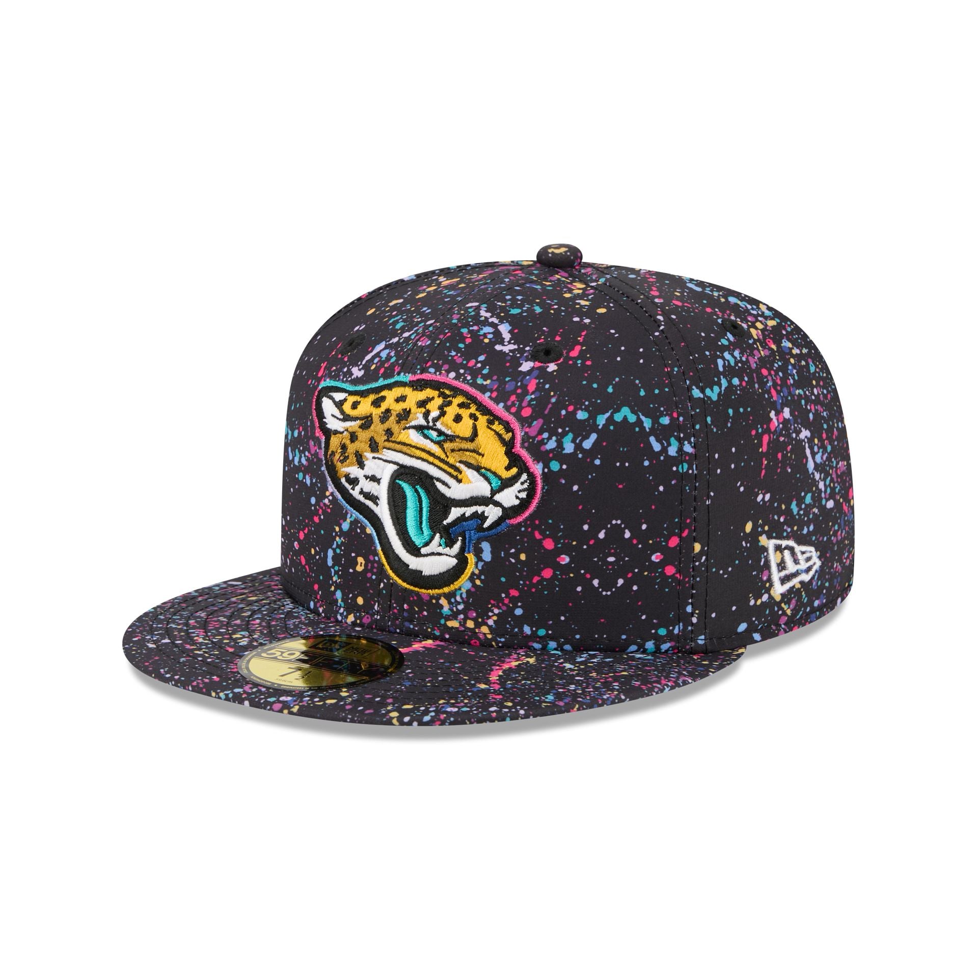 Jacksonville Jaguars 2025 Crucial Catch 59FIFTY Fitted Hat - Image 3