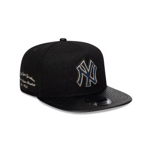 New York Yankees Wool Letterman 9FIFTY A-Frame Snapback Hat