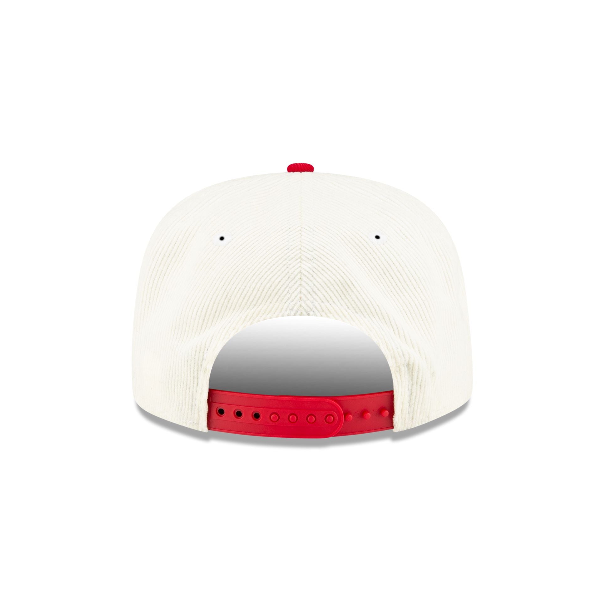 Oracle Red Bull Racing Essential White Corduroy Golfer Hat - Image 6