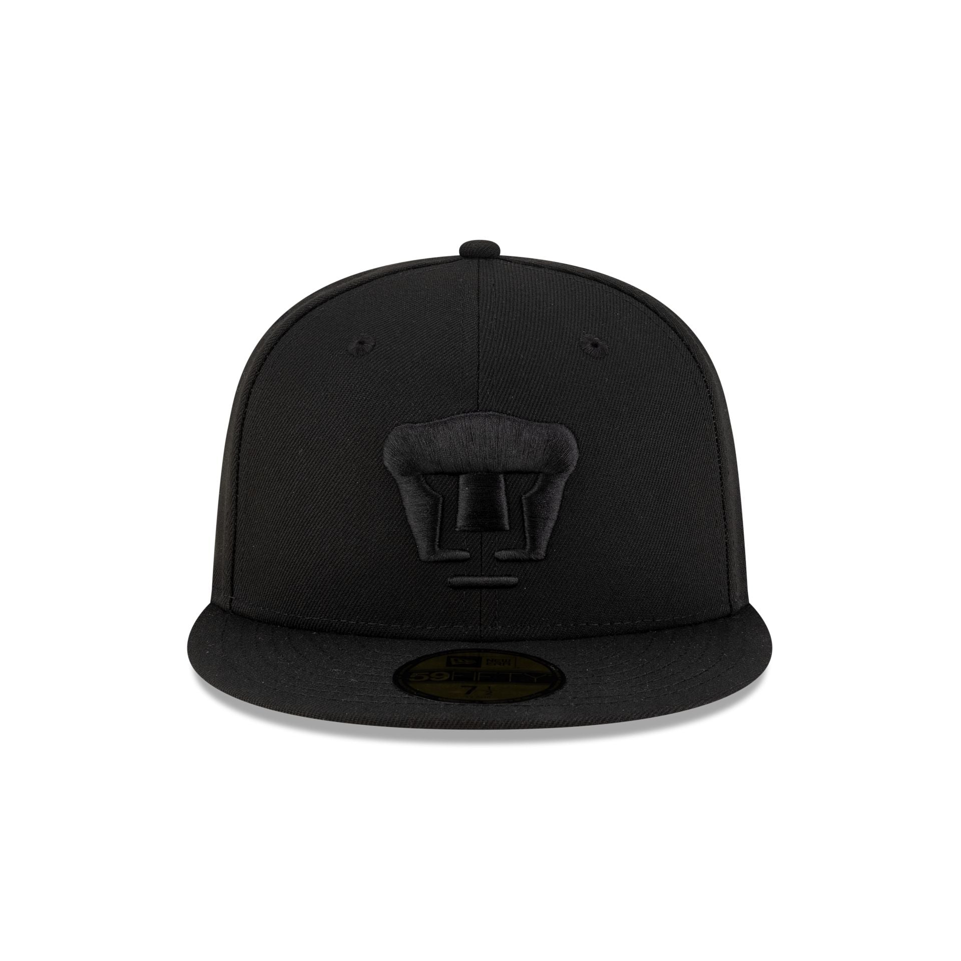 Pumas All Black 59FIFTY Fitted Hat - Image 2