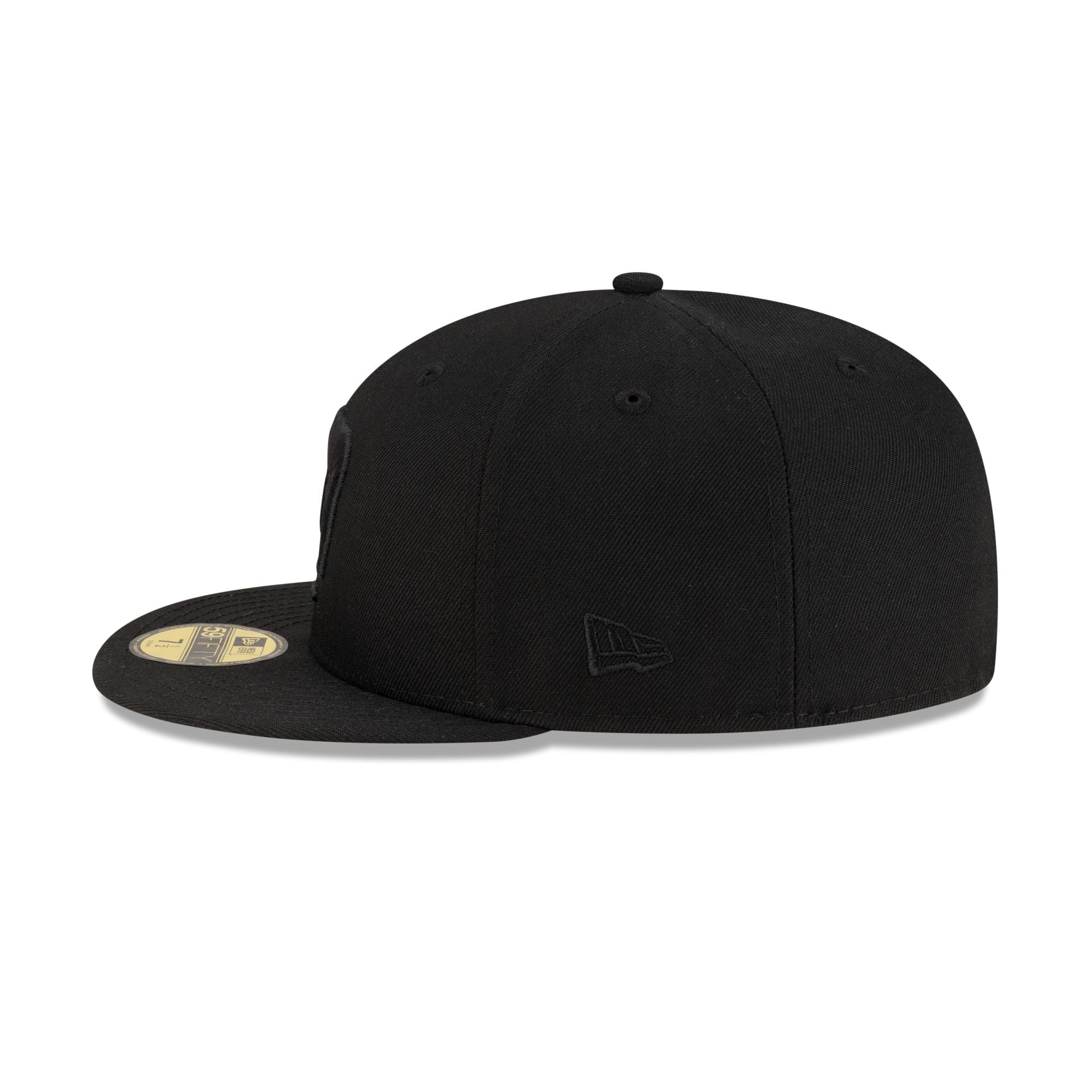 Pumas All Black 59FIFTY Fitted Hat - Image 4