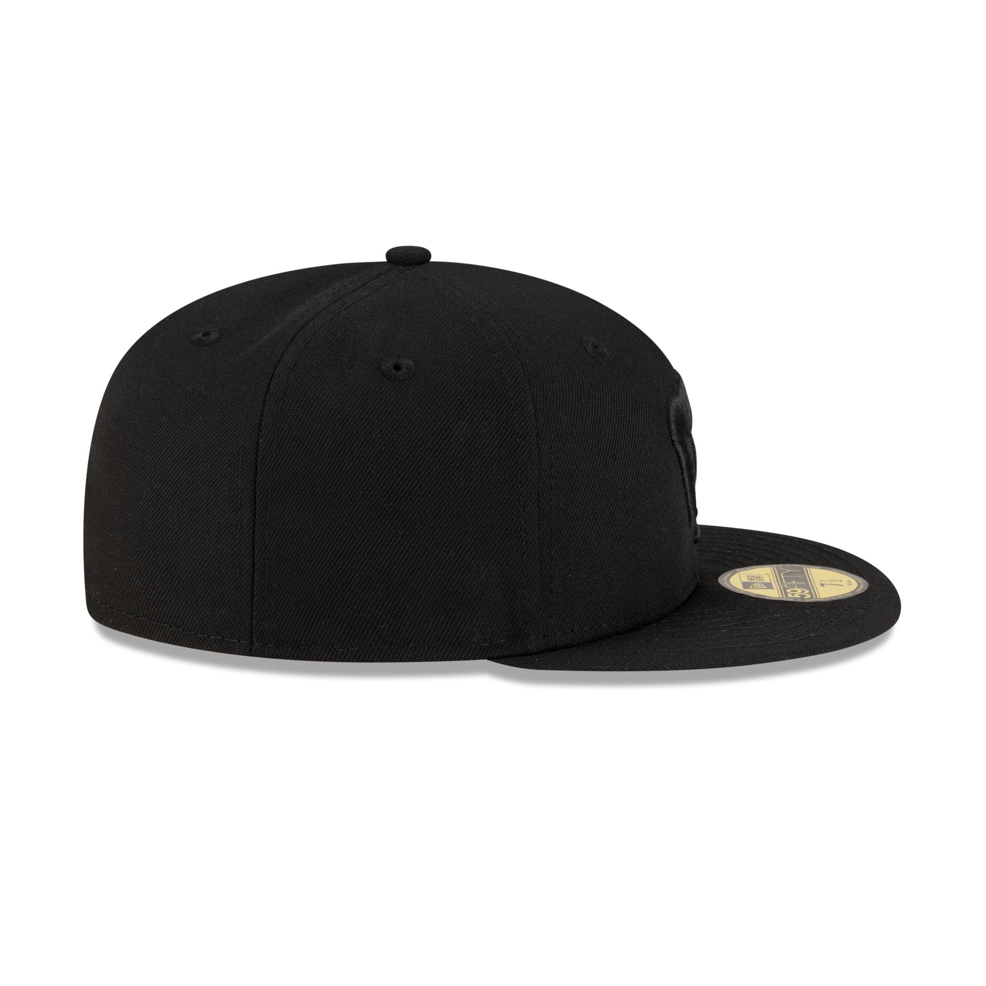 Pumas All Black 59FIFTY Fitted Hat - Image 5
