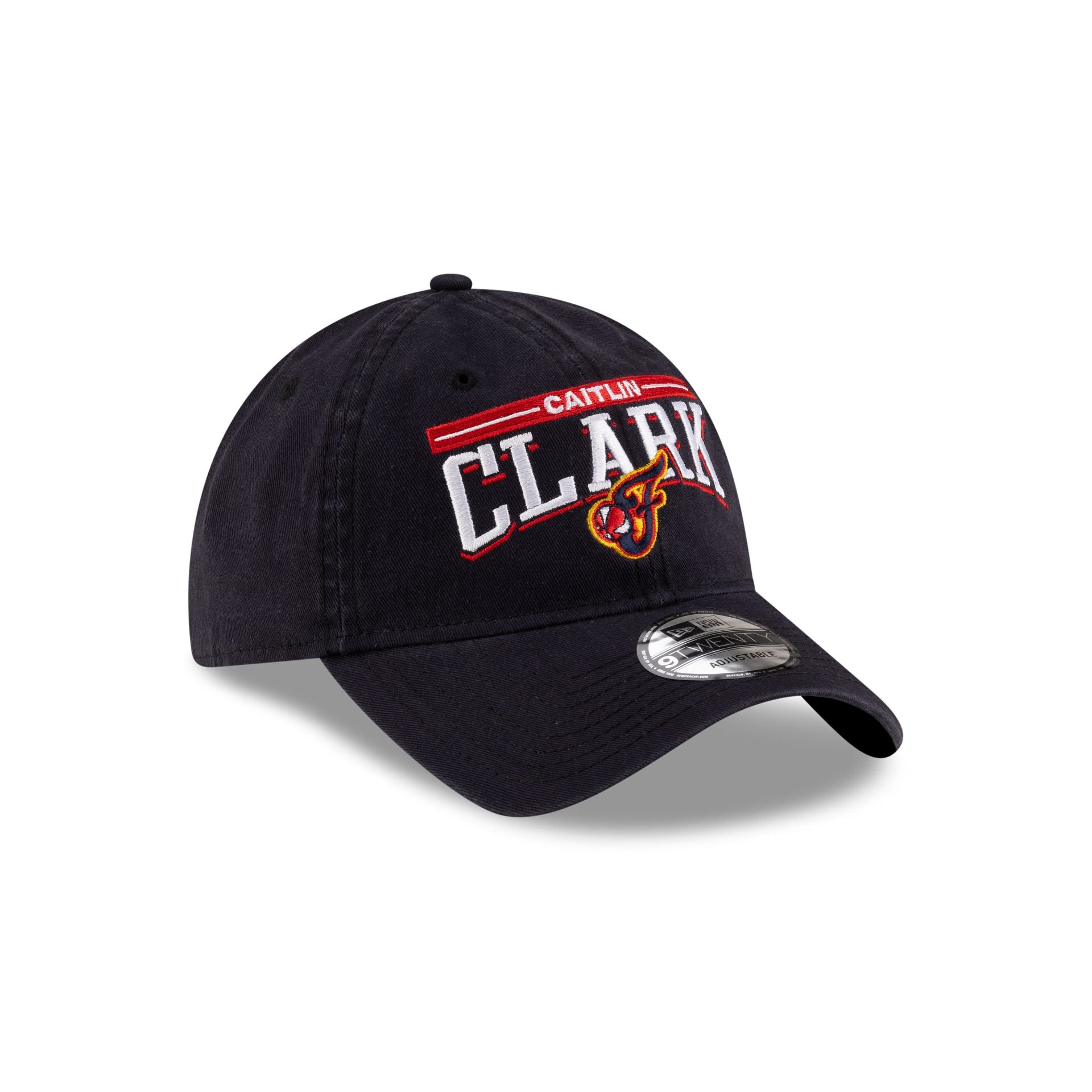 Indiana Fever Caitlin Clark Wordmark Navy 9TWENTY Adjustable Hat - Image 3