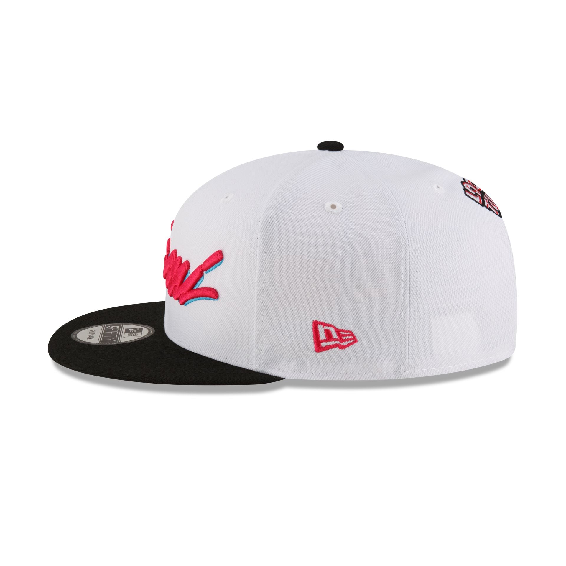 Tyler Herro x Miami Heat Optic White 9FIFTY Snapback Hat - Image 4