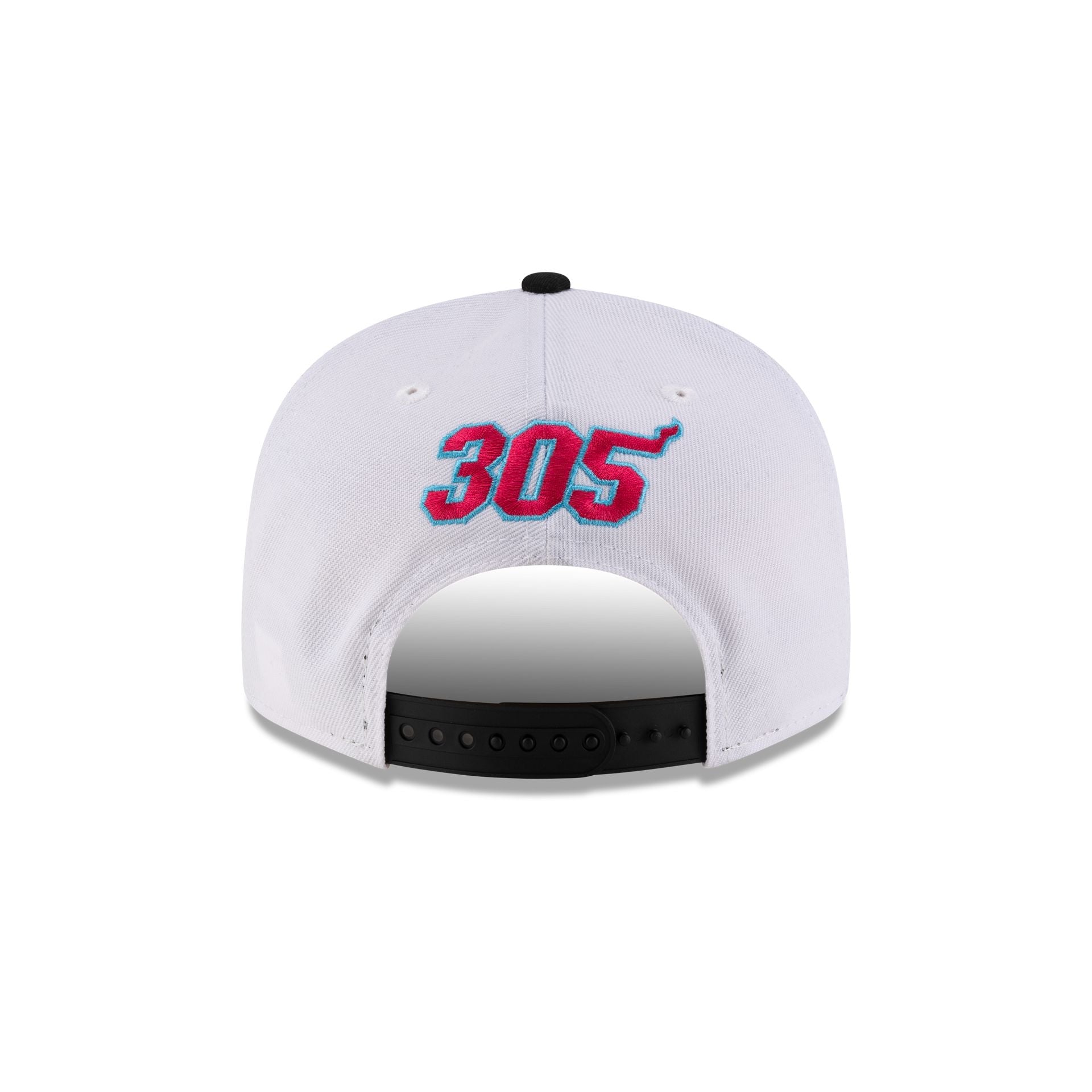 Tyler Herro x Miami Heat Optic White 9FIFTY Snapback Hat - Image 6