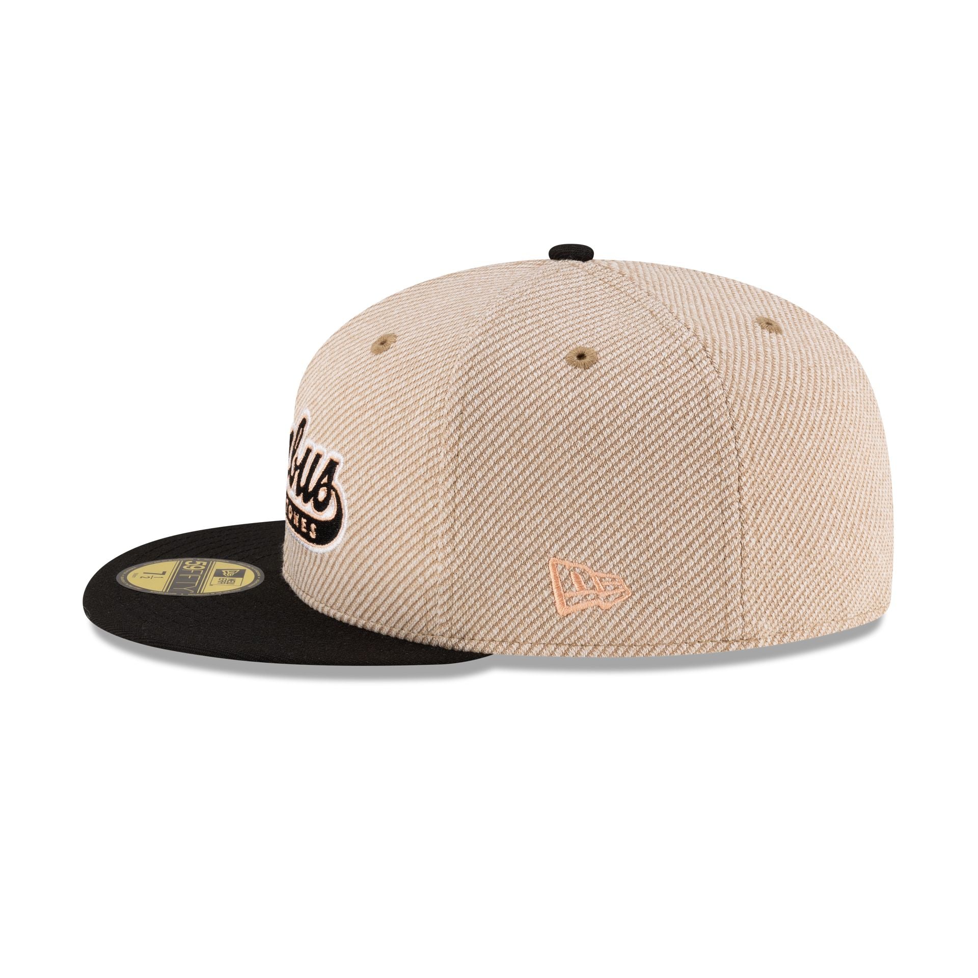Columbus Clingstones Terry Heather Tan 59FIFTY Fitted Hat - Image 5