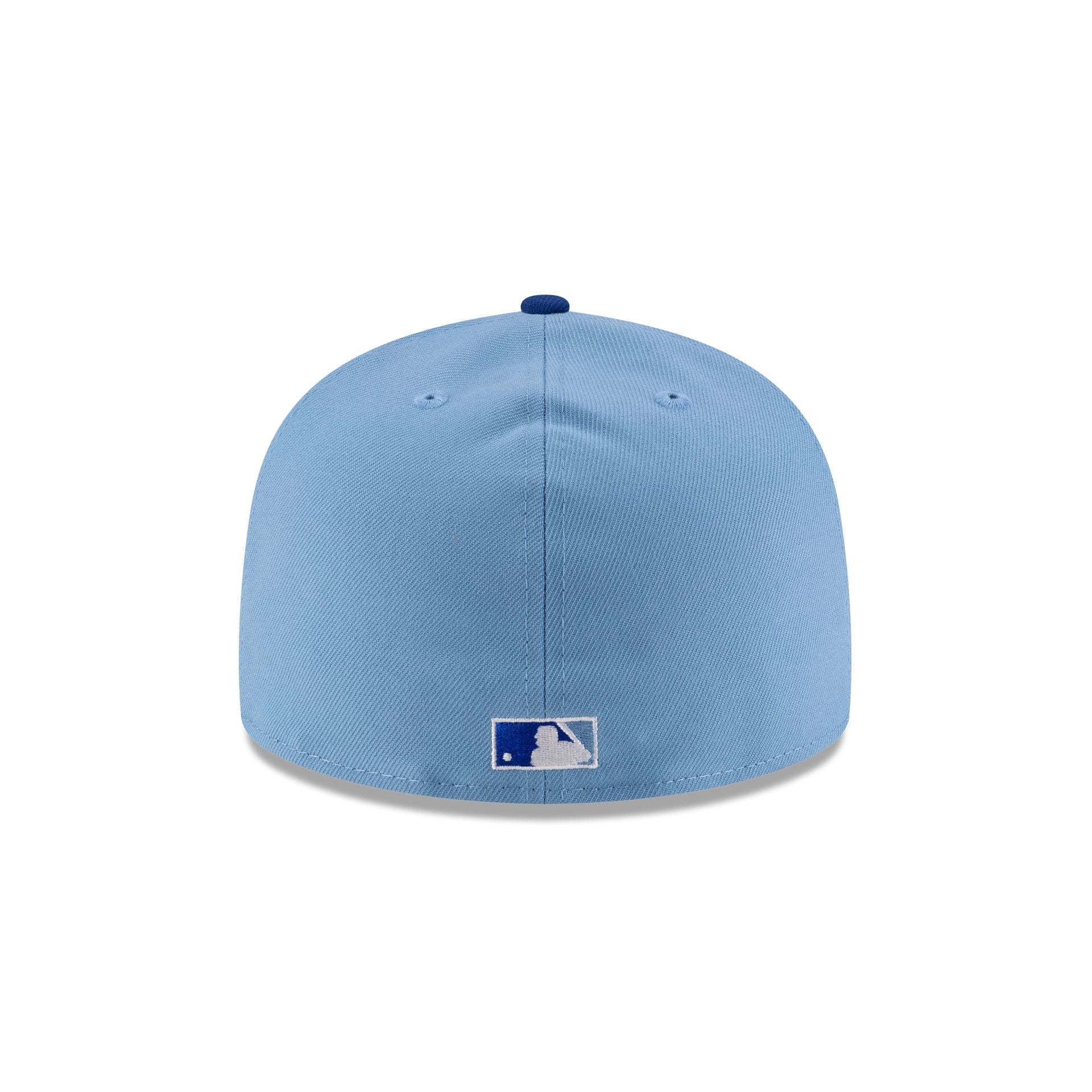 Just Caps Sky Blue Atlanta Braves 59FIFTY A-Frame Fitted Hat - Image 6