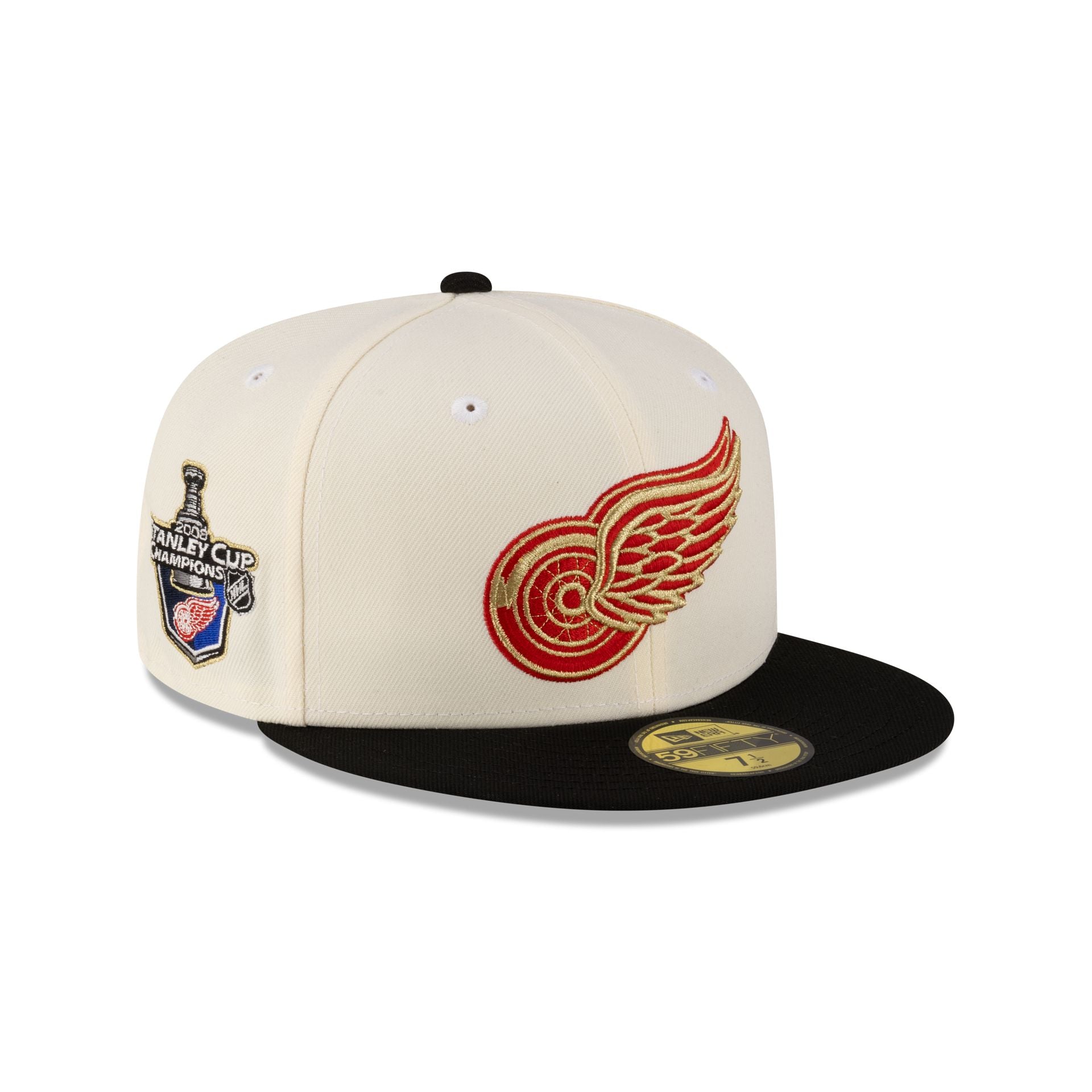 Just Caps Stanley Cup Champions Detroit Red Wings 59FIFTY Fitted Hat