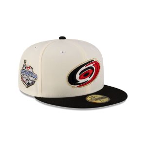 Just Caps Stanley Cup Champions Carolina Hurricanes 59FIFTY Fitted Hat