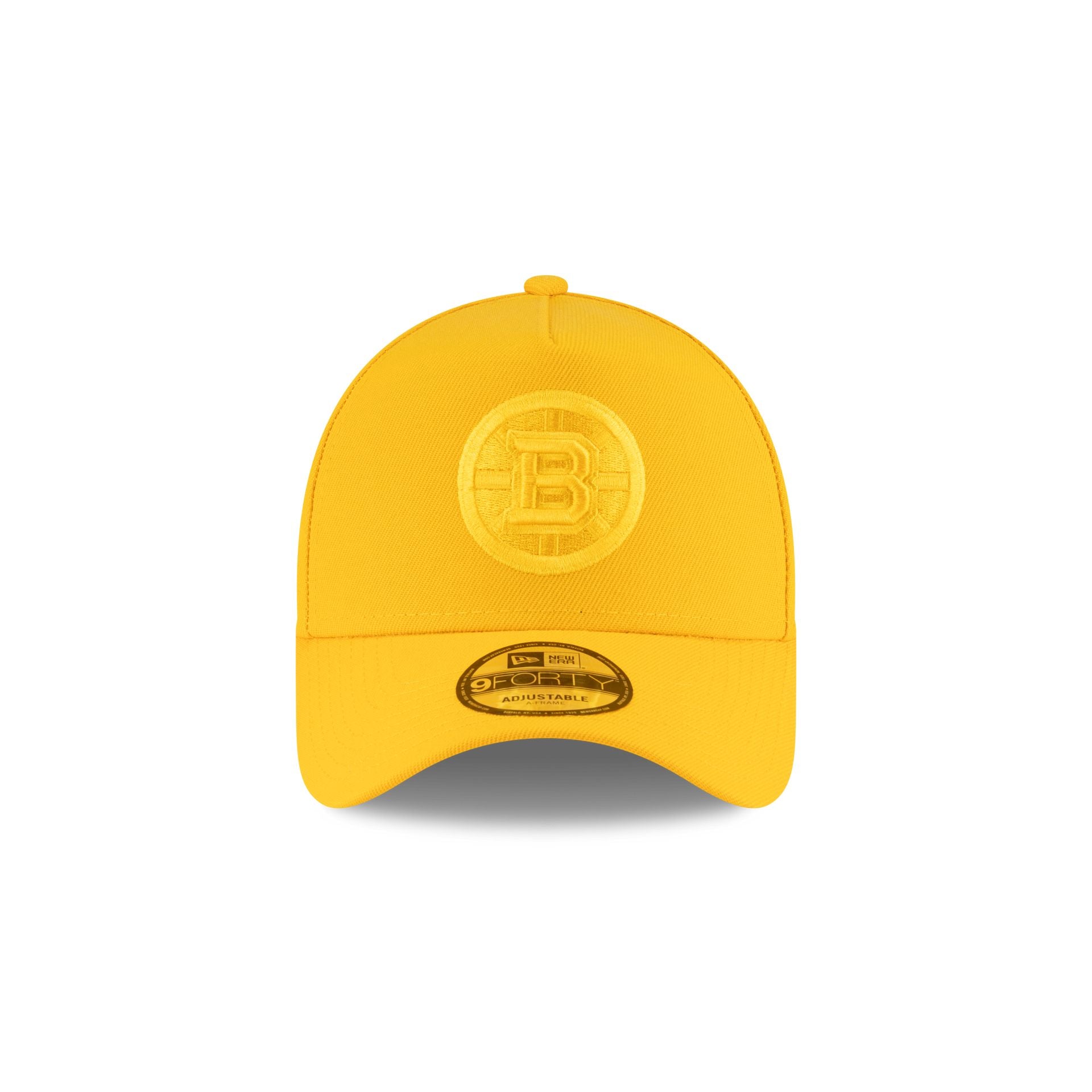 Boston Bruins Gold 9FORTY A-Frame Snapback Hat - Image 2