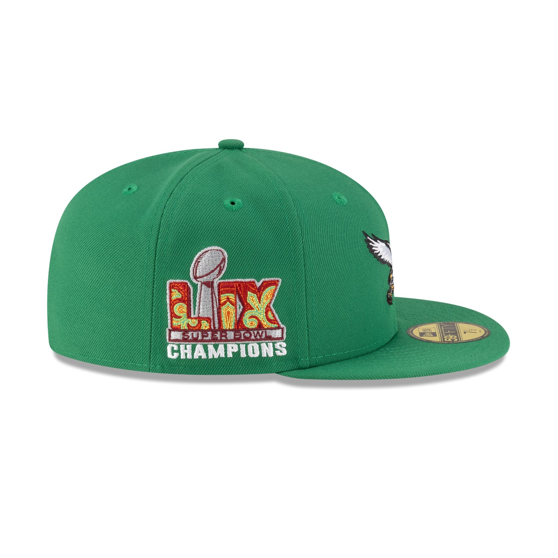 Philadelphia Eagles Super Bowl LIX Champions 59FIFTY Fitted Hat - Image 4
