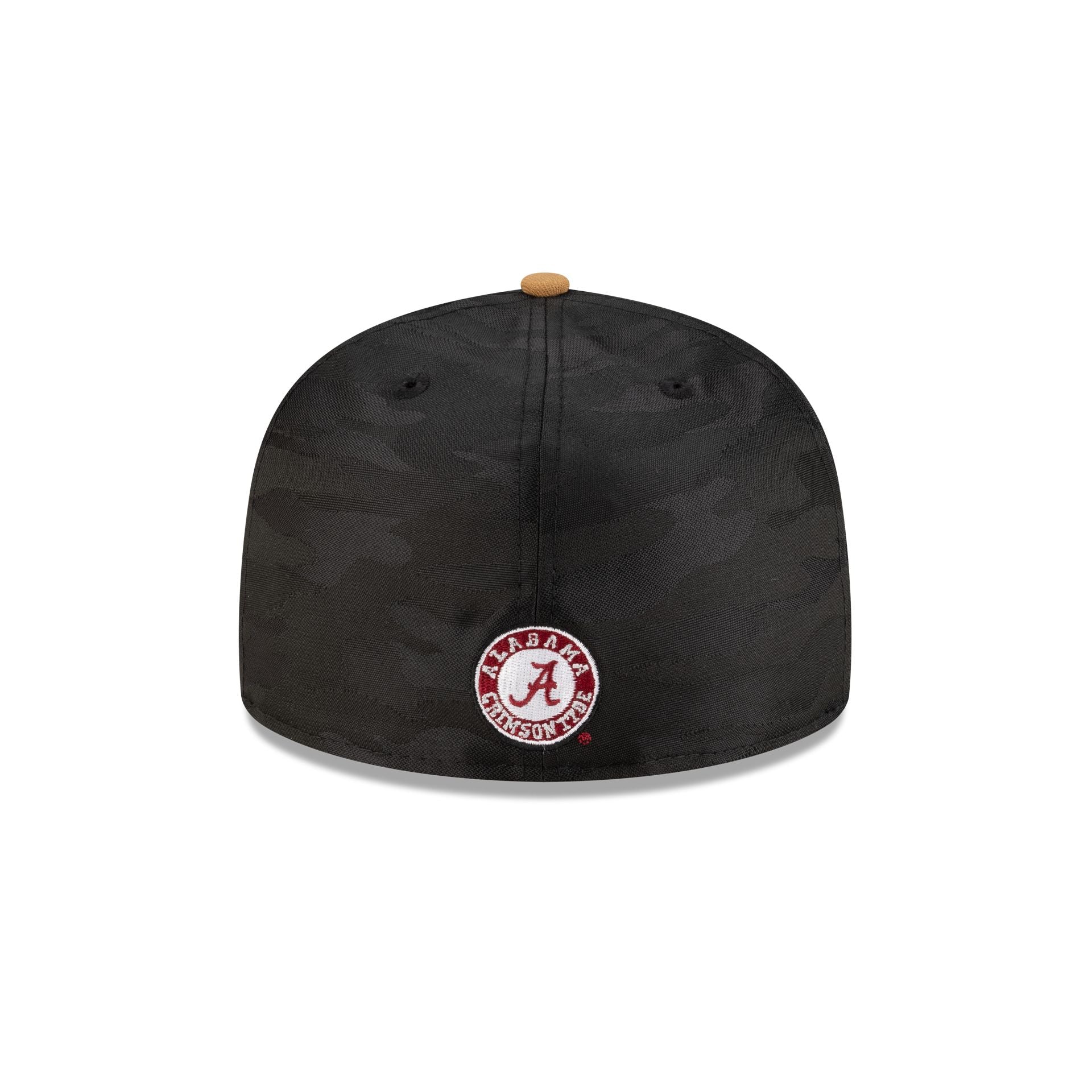 Alabama Crimson Tide Black Tonal Wheat 59FIFTY Fitted Hat - Image 6