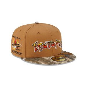 Just Caps Realtree Albuquerque Isotopes 59FIFTY Fitted Hat