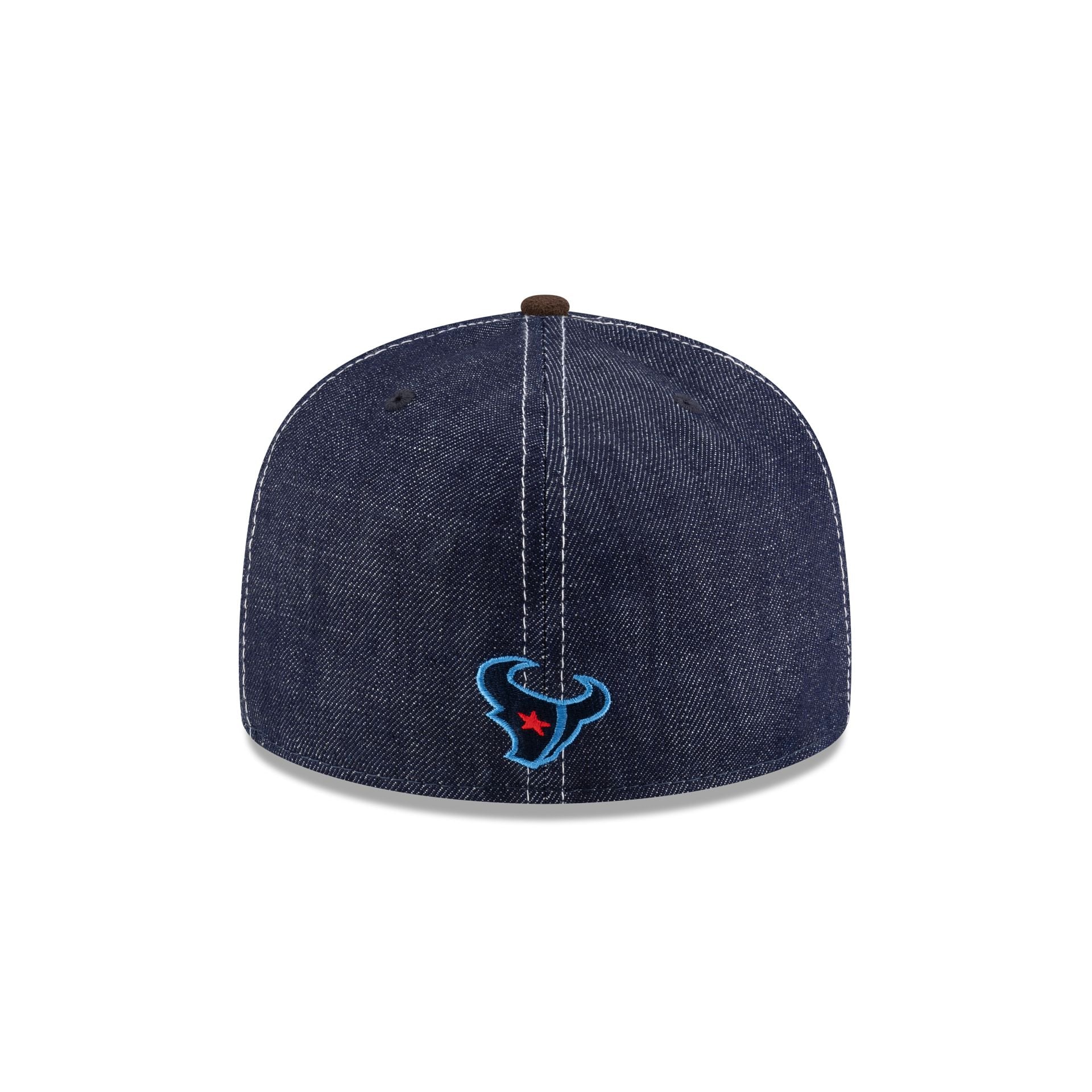 Houston Texans Houston Pack Denim 59FIFTY A-Frame Fitted Hat - Image 6