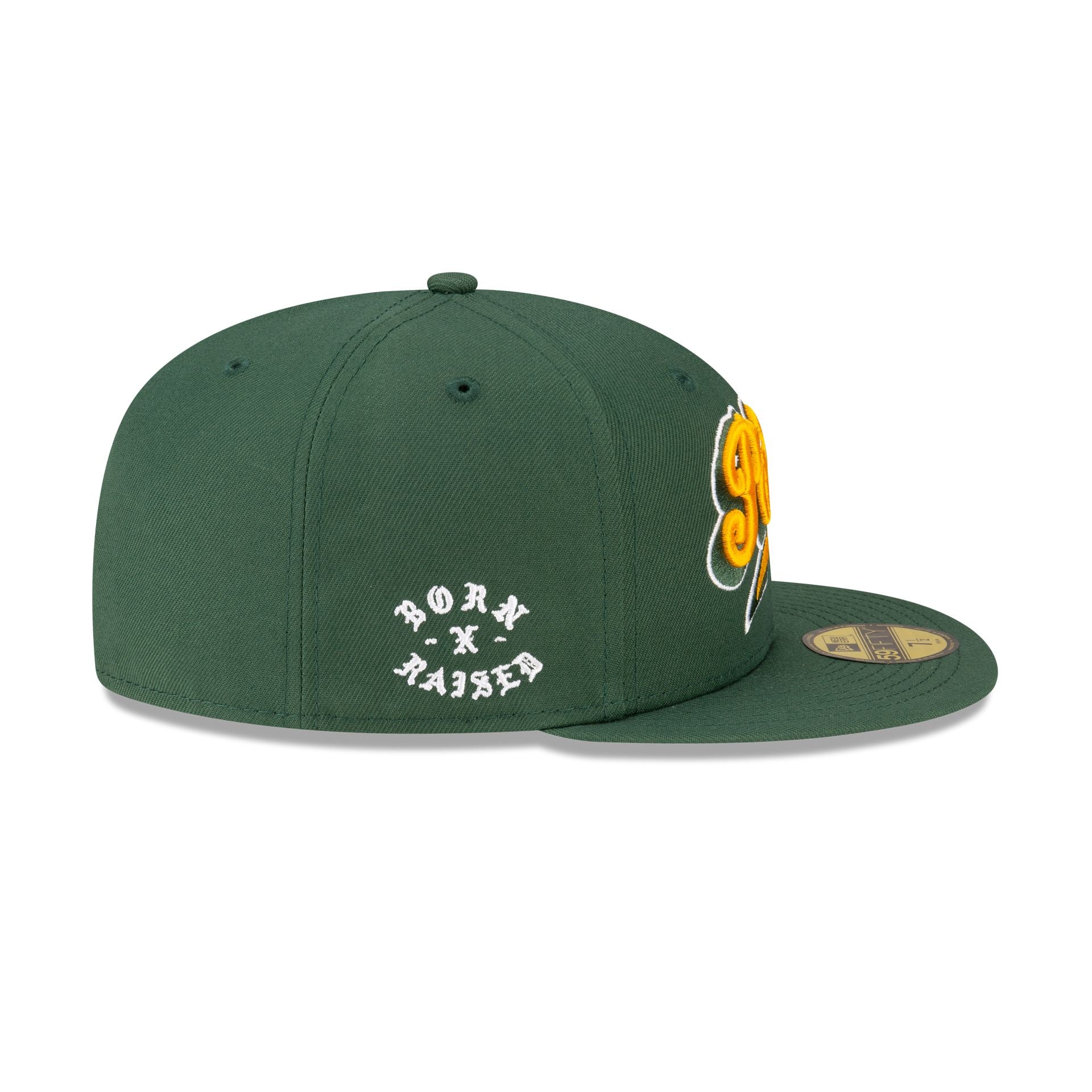 Born x Raised x Green Bay Packers Script 59FIFTY Fitted Hat - Image 4