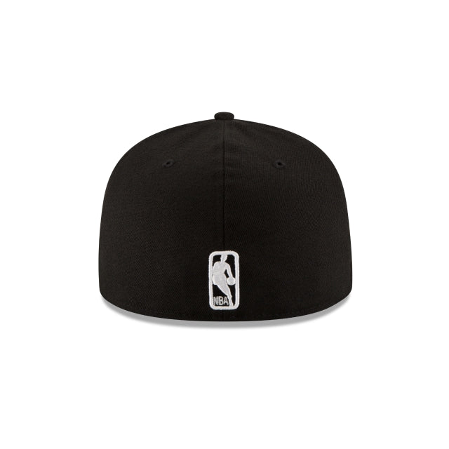 Chicago Bulls Black & White 59FIFTY Fitted Hat - Image 4