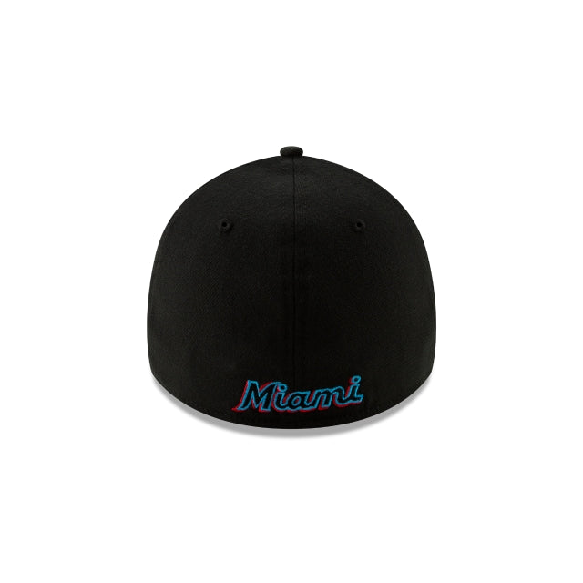 Miami Marlins 2019 Team Classic 39THIRTY Stretch Fit Hat - Image 6