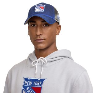 New York Rangers Throwback Gray Hoodie