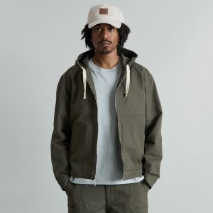 Forge Dusty Charcoal Hooded Work Jacket